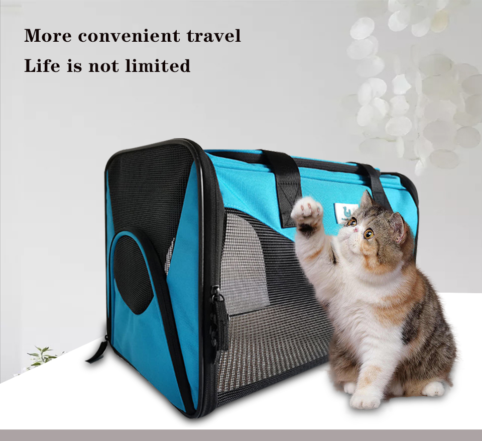 2023 Airline Approved Portable Dog Cat Bag Handbag Dog Carrier Bag Pet Bag(图3)