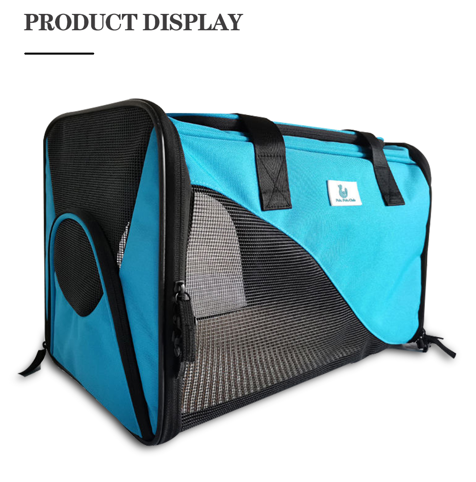 2023 Airline Approved Portable Dog Cat Bag Handbag Dog Carrier Bag Pet Bag(图7)