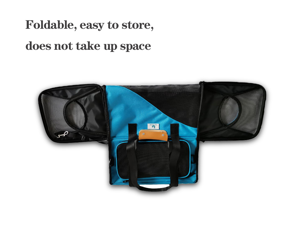 2023 Airline Approved Portable Dog Cat Bag Handbag Dog Carrier Bag Pet Bag(图8)
