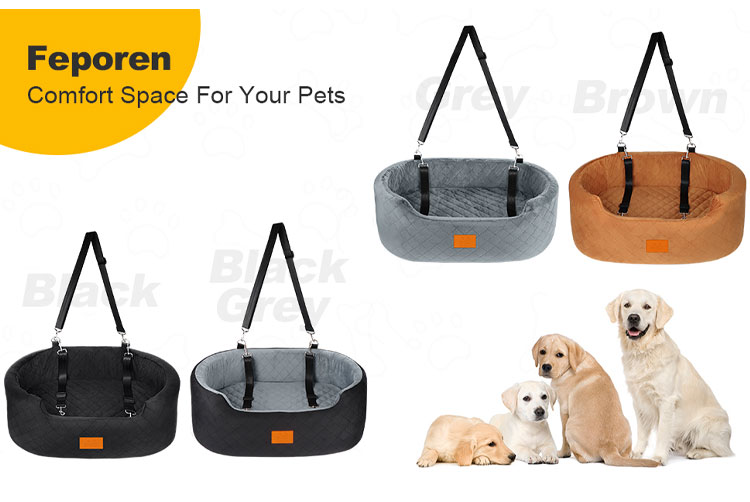 Wholesale Car Pet Seats Practical Soft Sponge Material Suitable for Dog Travel Pet Nest Mats(图7)