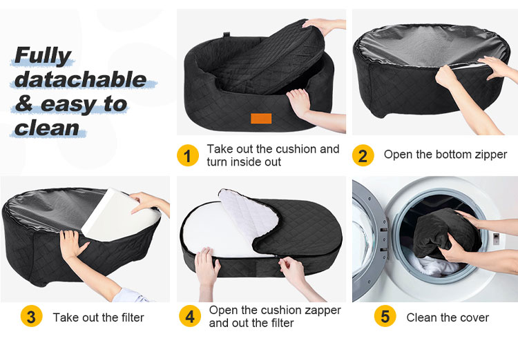 Wholesale Car Pet Seats Practical Soft Sponge Material Suitable for Dog Travel Pet Nest Mats(图6)