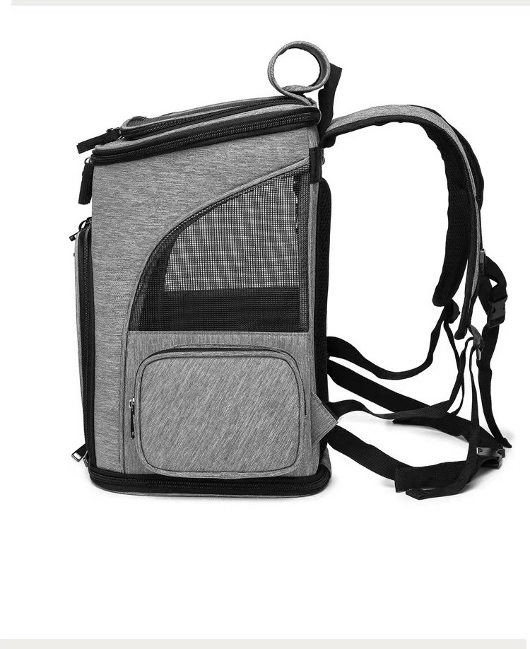 MJ跨境爆款宠物包 户外旅行便携宠物双肩包 透气猫狗宠物背包现货(图15)