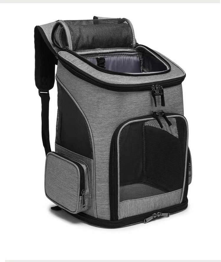 MJ跨境爆款宠物包 户外旅行便携宠物双肩包 透气猫狗宠物背包现货(图14)