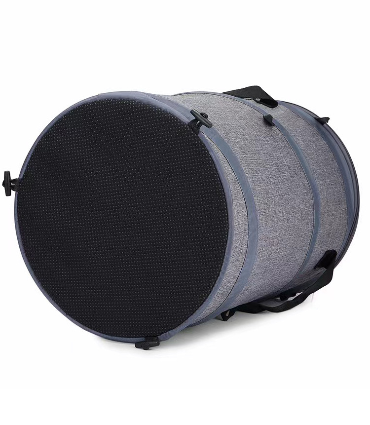 MJ新款多功能可折叠三合一宠物包 外出便携手提包 透气猫隧道(图6)