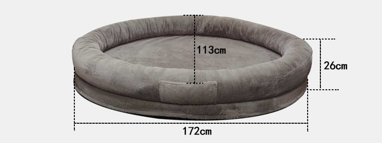 定制Human DogBed亚马逊人狗窝床户外宠物窝室内人睡巨大狗窝猫窝(图4)