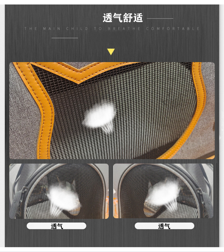 定制猫包 外出便携宠物包手提单肩斜跨狗包 旅行猫咪用品宠物用品(图6)