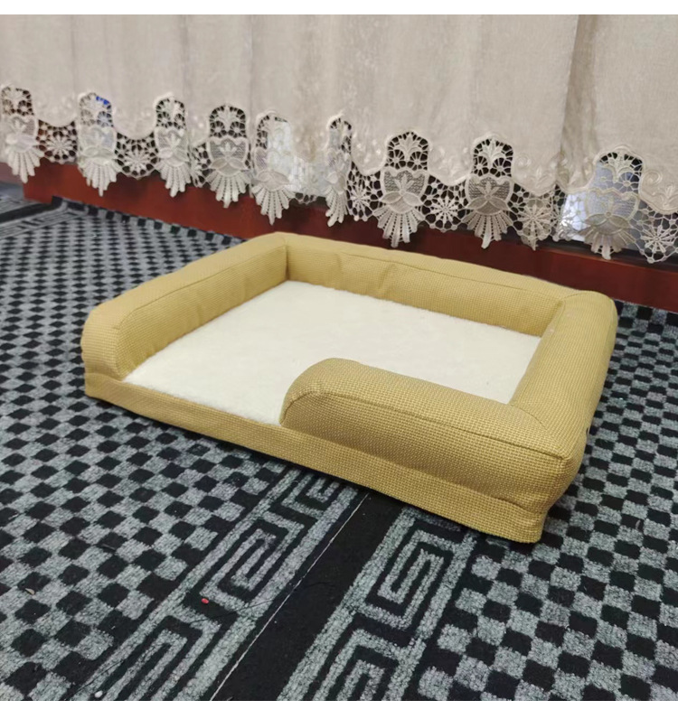 定制新款狗窝冬季保暖猫窝深度睡眠可拆洗四季通用狗狗垫子宠物床(图9)