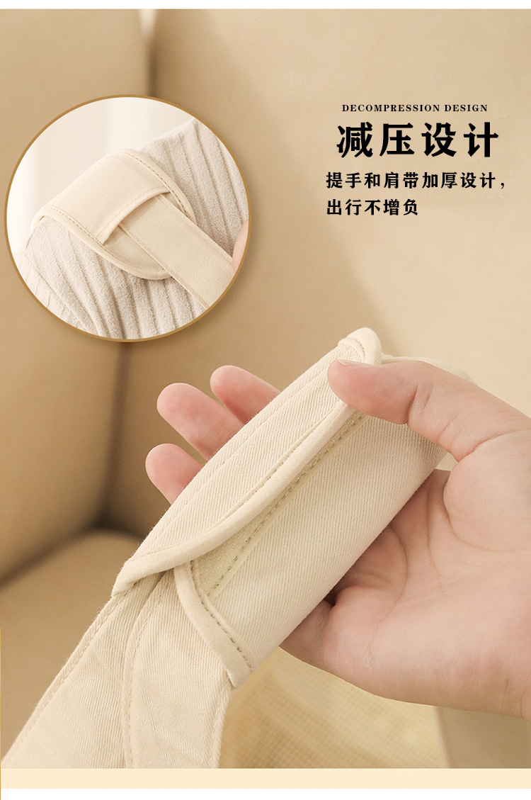 MJ定制韩国宠物用品 猫猫狗狗旅行外出包 单肩手提包纯棉大容量(图5)