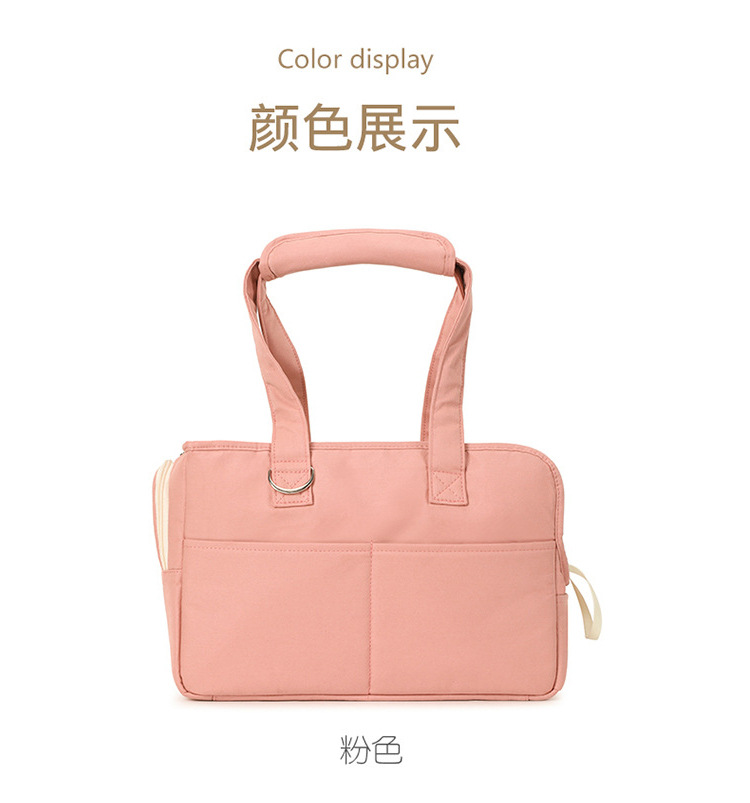 MJ定制韩国宠物用品 猫猫狗狗旅行外出包 单肩手提包纯棉大容量(图12)