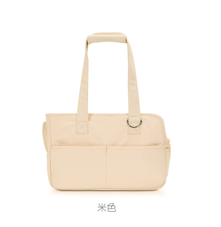 MJ定制韩国宠物用品 猫猫狗狗旅行外出包 单肩手提包纯棉大容量(图14)