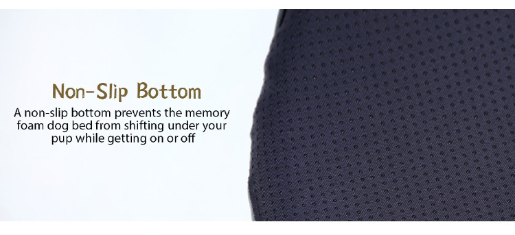 定制记忆棉狗窝防水大型狗床鸡蛋海绵宠物窝底部防滑矫形狗床(图8)