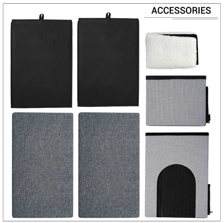 定制宠物窝狗狗爬梯两用款宠物用品狗狗楼梯折叠收纳猫咪狗狗爬梯(图8)