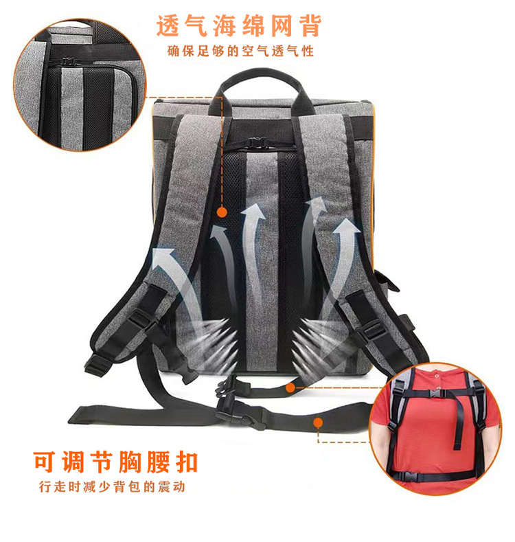 MJ新款拓展猫包外出便携宠物双肩背包太空舱大容量透气中型狗狗包(图3)