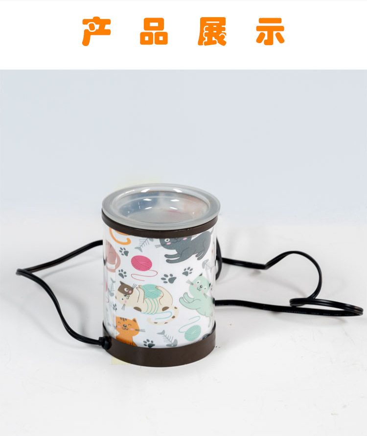 MJ热卖宠物纹精油 香薰蜡烛香书房卧室节日生日新结婚礼物 香薰灯(图5)