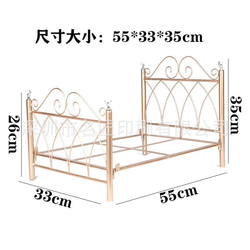 MJ定制跨境爆款铁艺狗床 猫窝宠物垫子 四季通用宠物窝(图5)