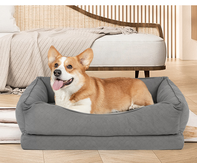 MJ定制中大型狗沙发床 冬季保暖可拆洗宠物窝 四季通用狗狗用品(图10)