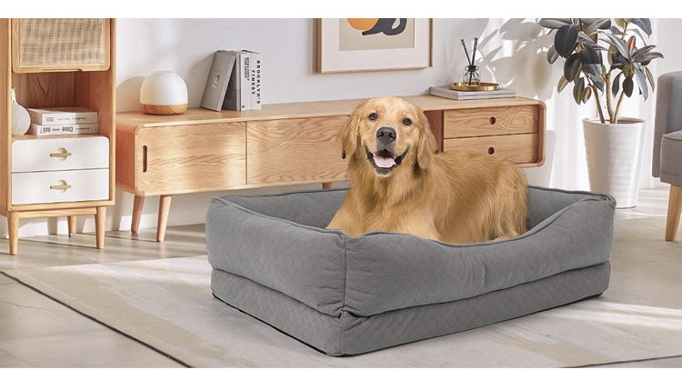 MJ定制中大型狗沙发床 冬季保暖可拆洗宠物窝 四季通用狗狗用品(图9)