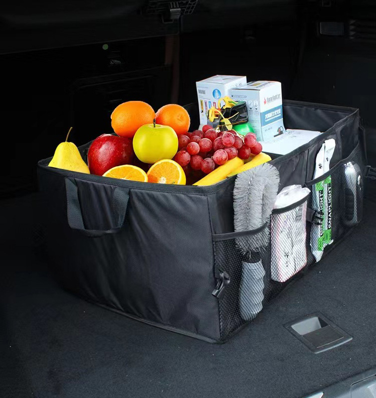 汽车牛津布收纳袋 车载后备箱整理收纳箱 可折叠车载收纳袋储物箱  居家收纳箱(图15)