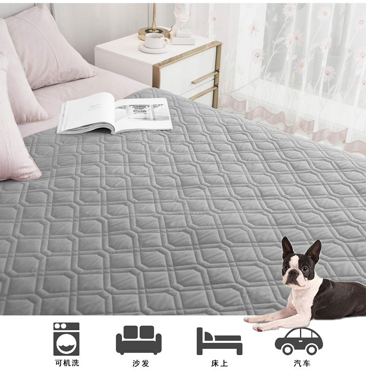 定制防水狗床套宠物毯适用于家具床沙发双面防脏可机洗亚马逊热销(图2)