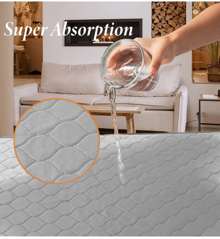 定制亚马逊可水洗宠物尿垫瞬间吸水狗狗训练垫吸水垫防水训导垫(图6)