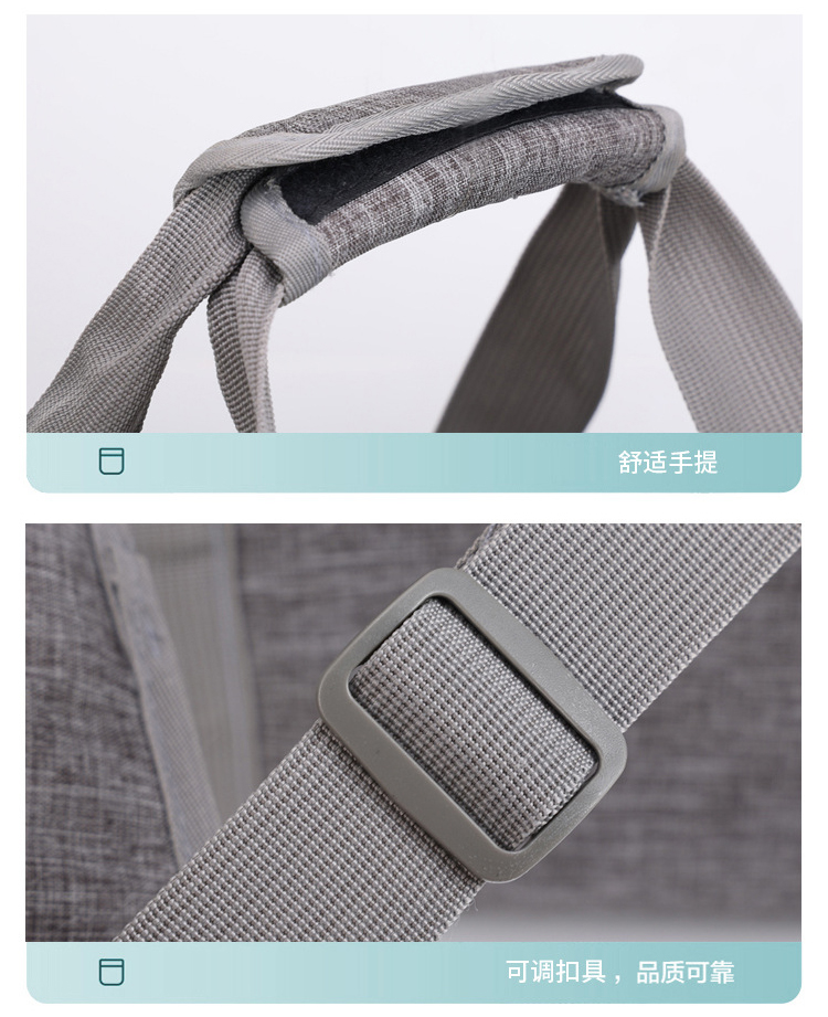 新款小型狗包透气手提猫包外出包便携可折叠出行车载宠物包猫笼子(图9)