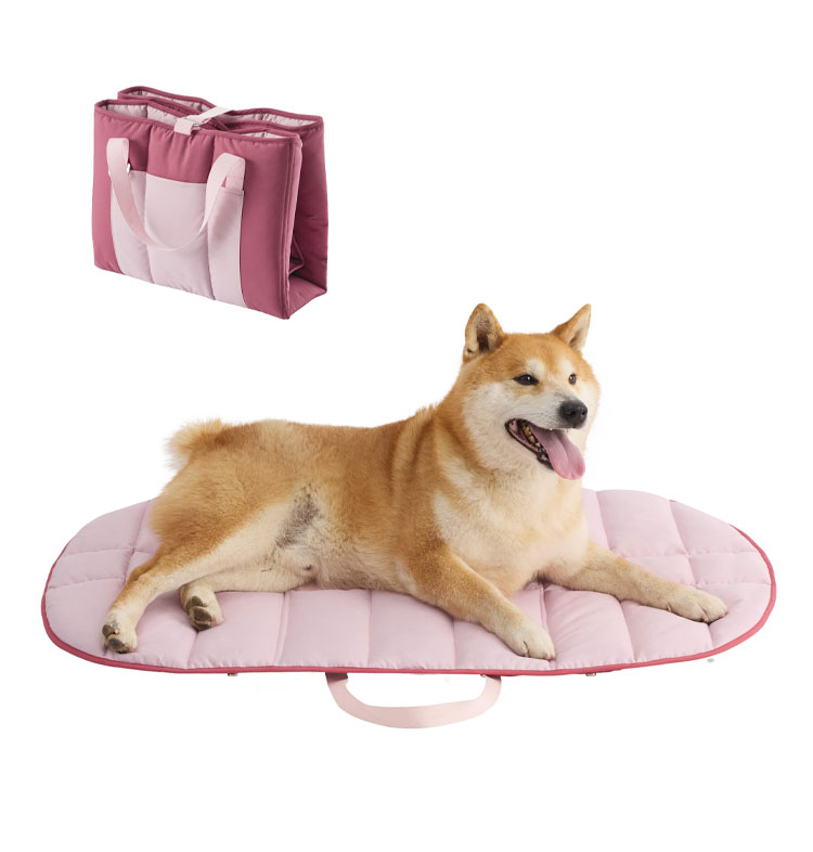 定制宠物用品户外旅行毛毯折叠收纳便携宠物垫防水保暖耐脏狗垫子(图7)
