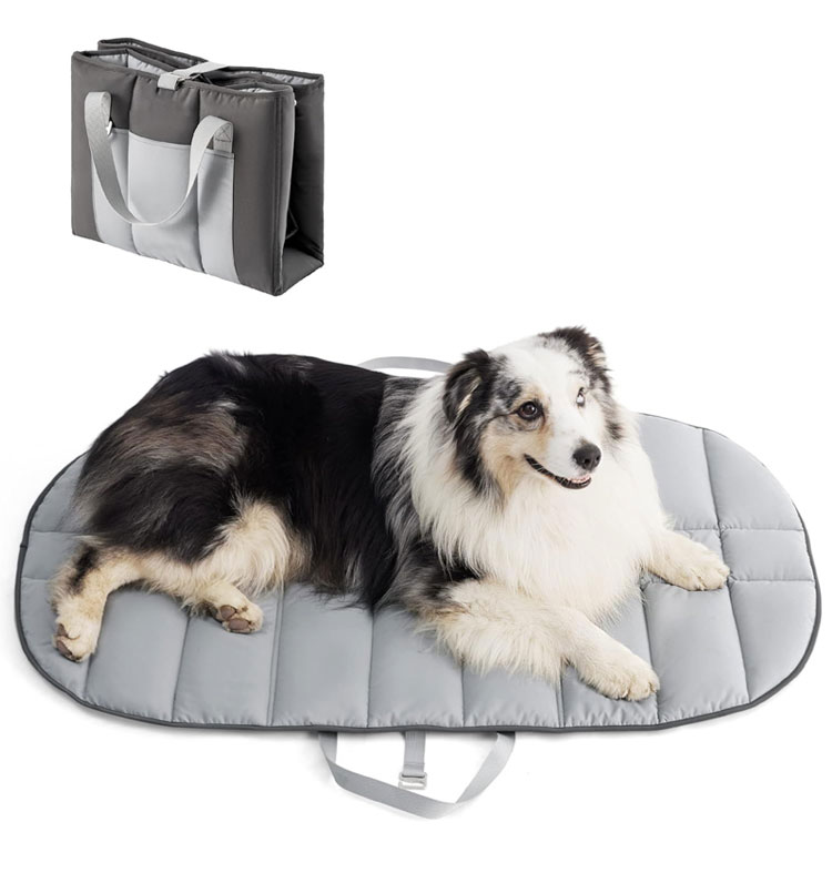 定制宠物用品户外旅行毛毯折叠收纳便携宠物垫防水保暖耐脏狗垫子(图6)