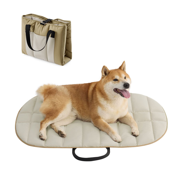 定制宠物用品户外旅行毛毯折叠收纳便携宠物垫防水保暖耐脏狗垫子(图8)