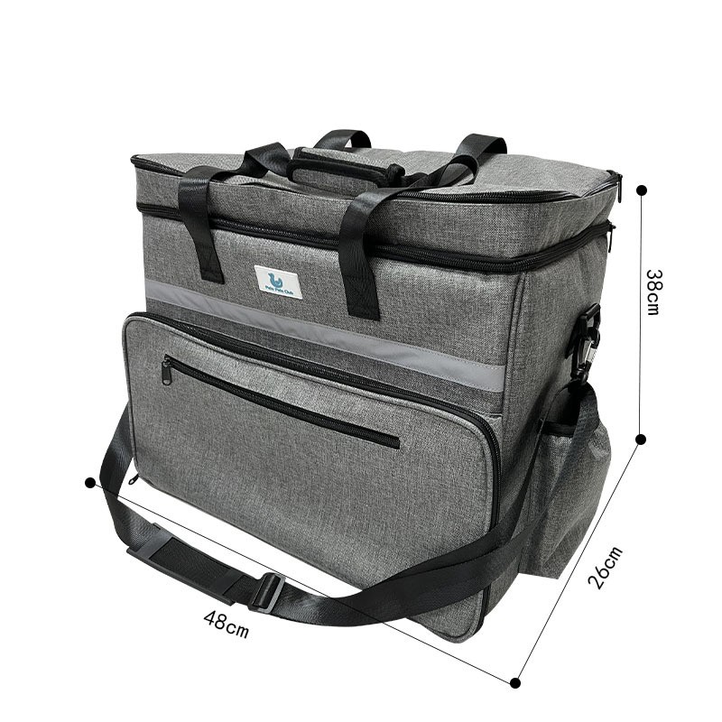 亚马逊爆款大容量宠物狗粮袋收纳袋多功能包狗粮猫包宠物旅行背包(图1)