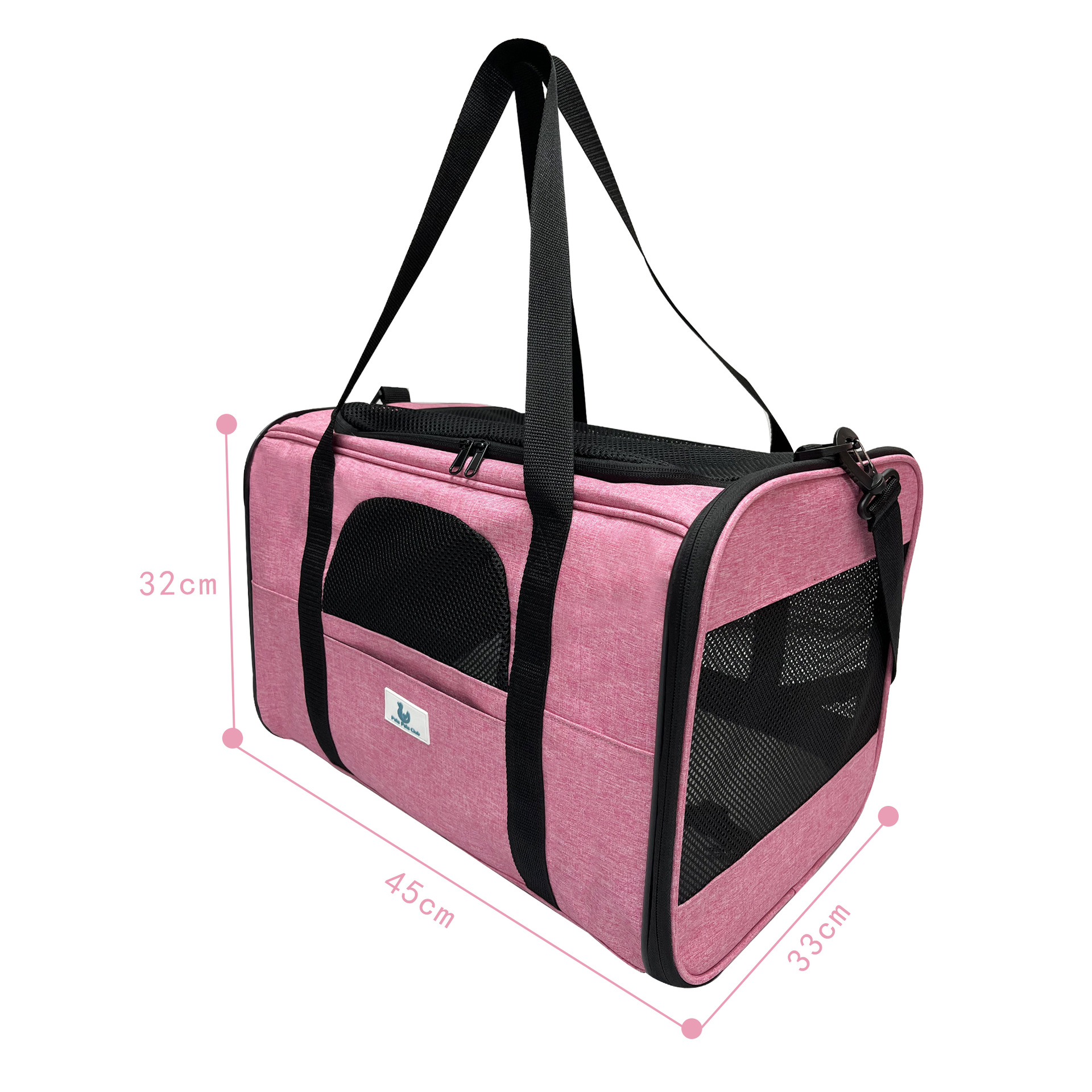 新款猫包外出便携式透气车载宠物包手提可折叠宠物袋多功能狗背包(图3)