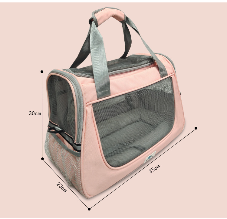 定制宠物透气猫包猫咪外出便携包猫背包猫笼狗狗斜挎包手提太空包(图5)