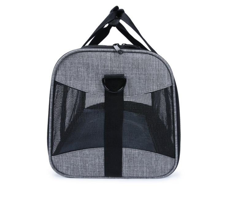 MJ新款定制宠物用品猫狗包 可折叠手提宠物包 透气外出便携猫包(图7)