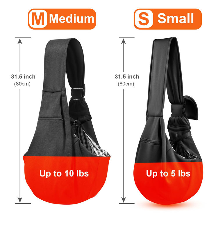 亚马逊爆款可调新款宠物背包斜挎猫狗包便携小型犬外出宠物单肩包(图3)