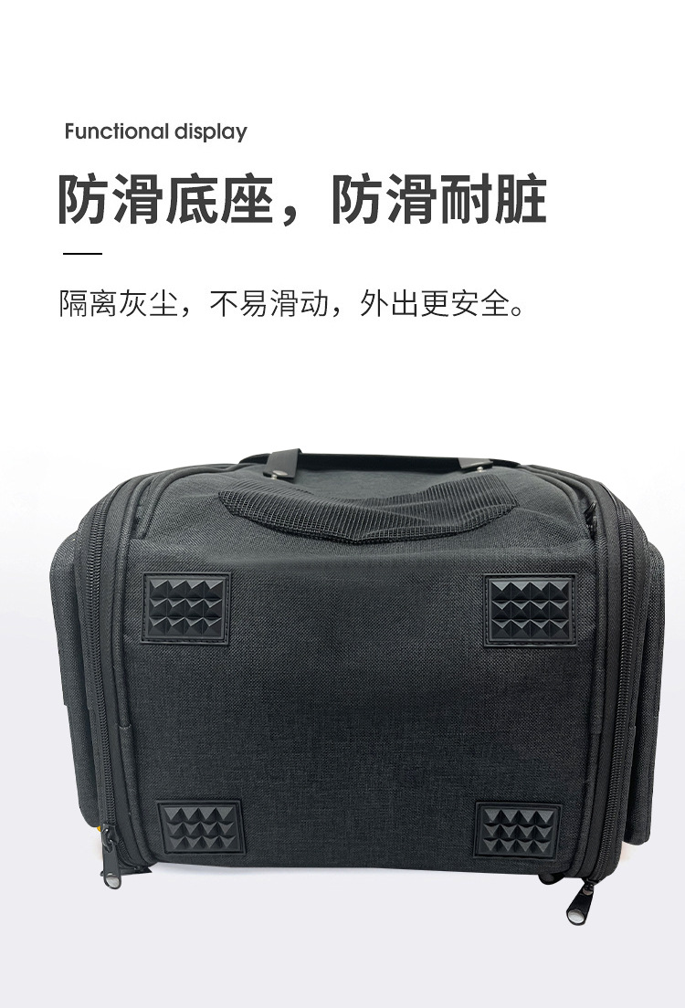 定制亚马逊爆款宠物包 可扩展猫包 外出便携包太空舱大容量双肩包(图13)
