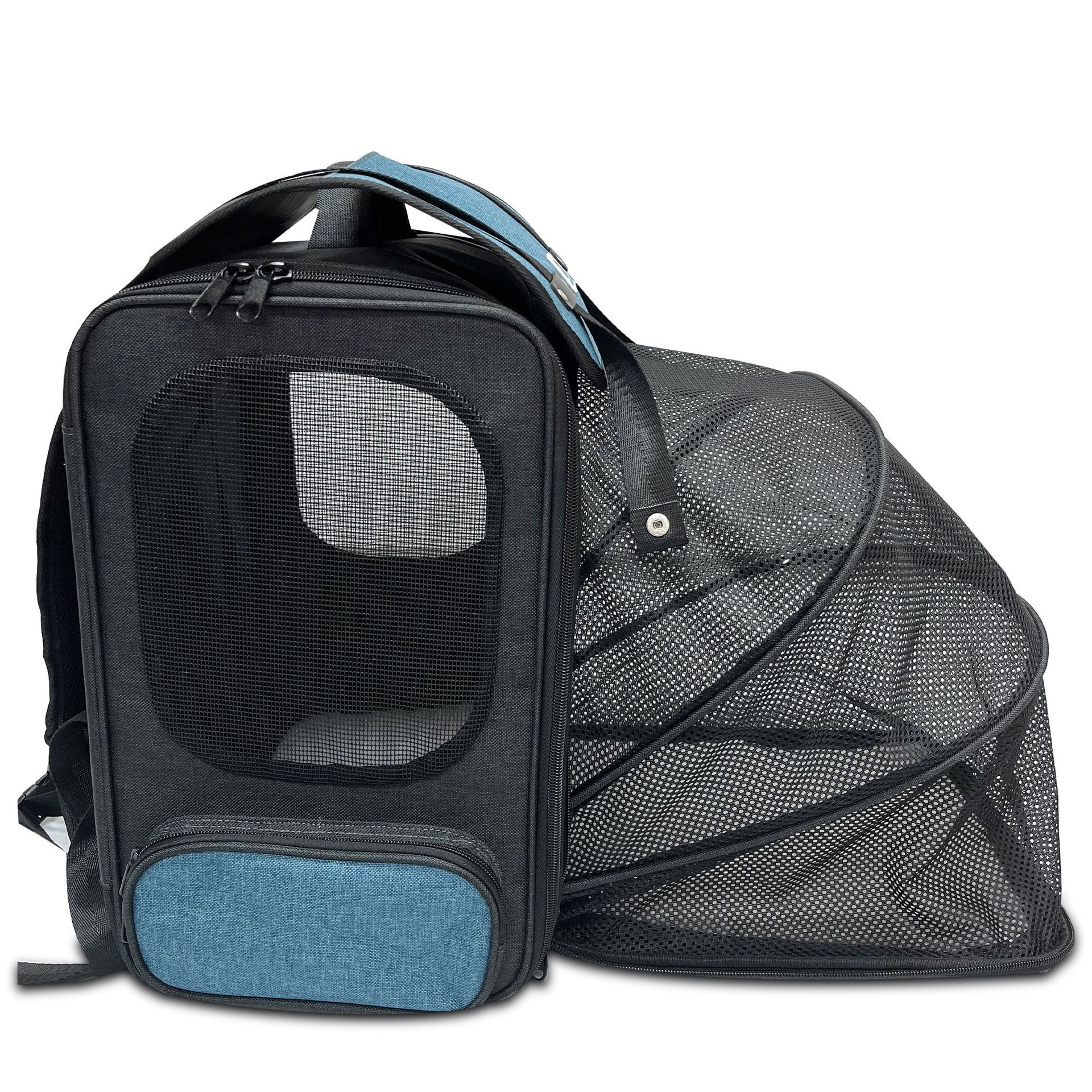 定制亚马逊爆款宠物包 可扩展猫包 外出便携包太空舱大容量双肩包(图2)