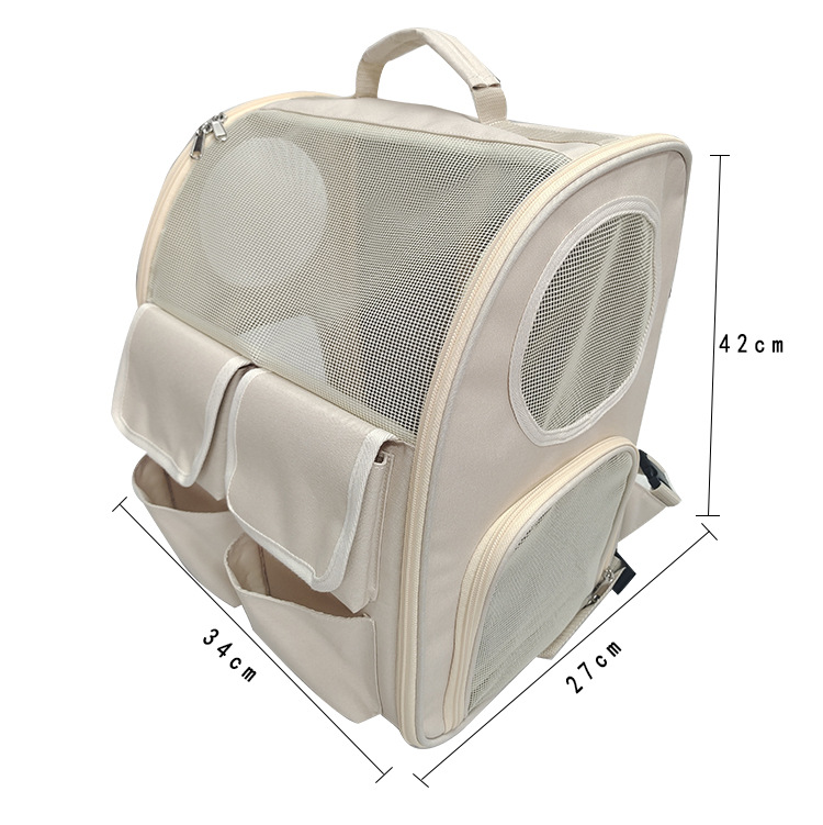 猫包外出便携猫咪背包宠物双肩包书包坐车神器狗狗大容量猫箱(图4)