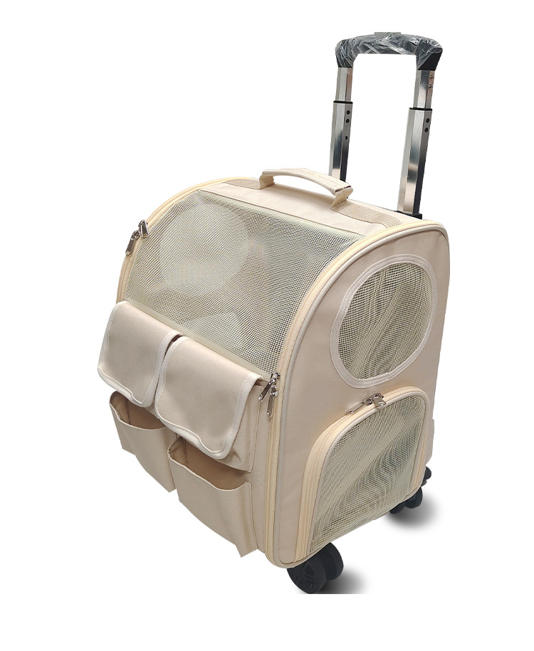 猫包外出便携猫咪背包宠物双肩包书包坐车神器狗狗大容量猫箱(图11)