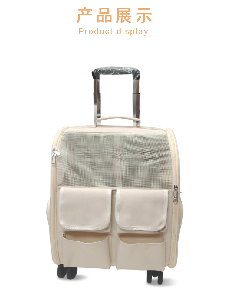 猫包外出便携猫咪背包宠物双肩包书包坐车神器狗狗大容量猫箱(图10)