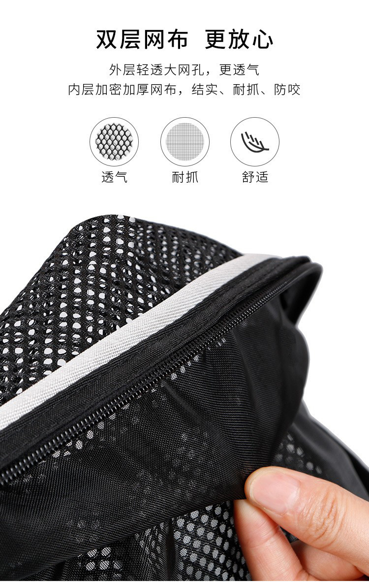 MJ定制宠物拉杆包狗狗外出行李箱可分离式摇篮拉杆包猫咪出行箱(图2)