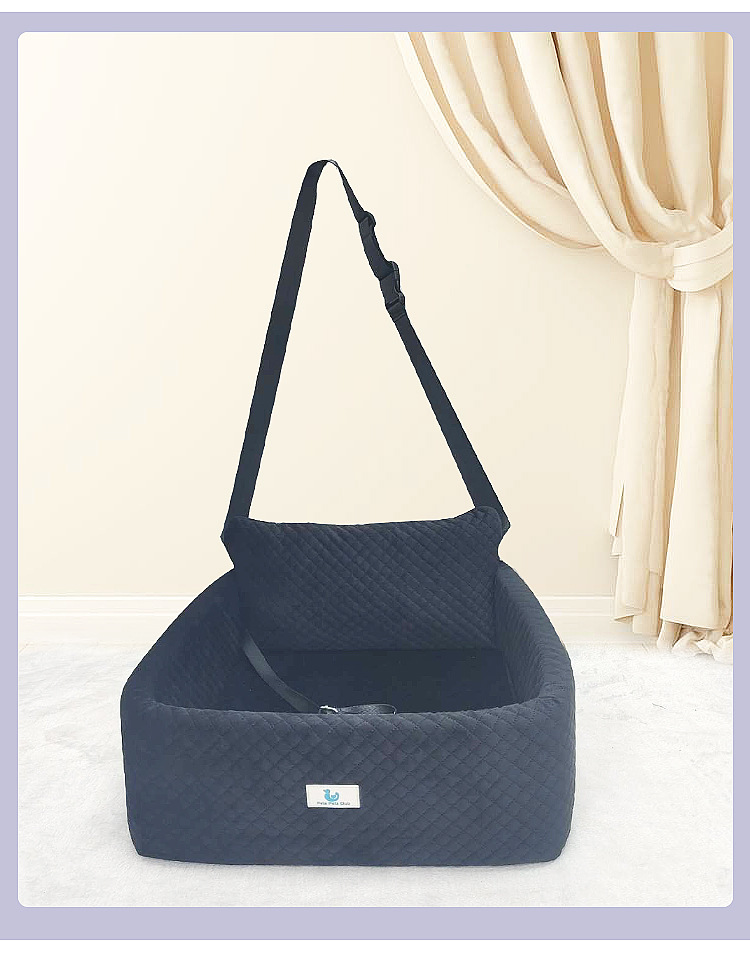 跨境定制宠物车载包外出宠物汽车安全座椅垫猫狗防脏车载包狗窝(图11)