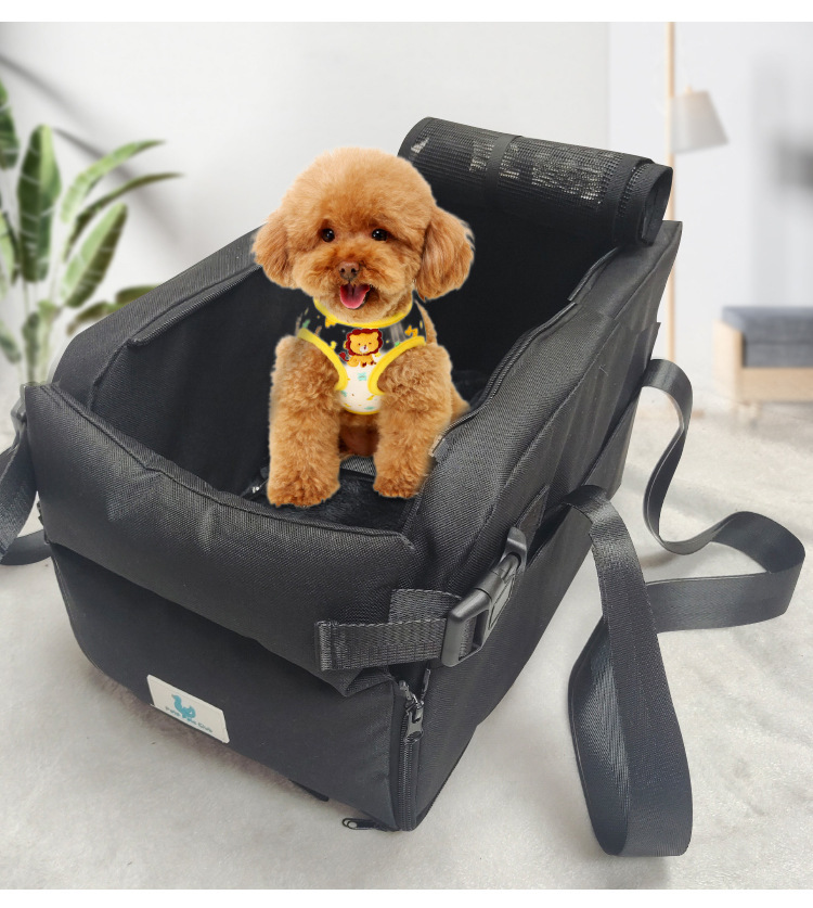 定制跨境爆款宠物中控窝狗狗窝猫窝外出拎包汽车安全座椅车载窝(图11)