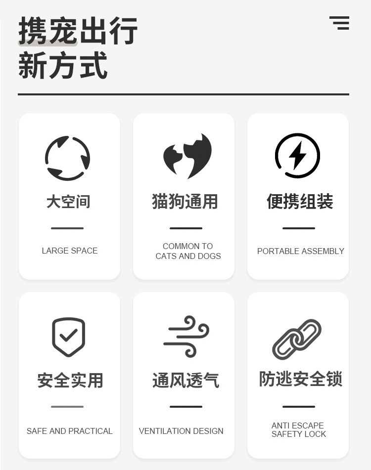 厂家定制宠物车载包外出安全座椅宠物汽车垫防脏车载宠物包袋(图6)