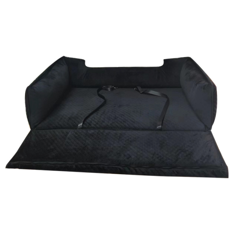 MJ亚马逊定制爆款车载窝宠物出行三排座椅后座汽车坐垫后排防脏垫(图5)