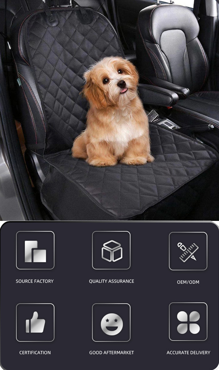 跨境爆款车载副驾驶宠物垫 汽车前座狗垫 防脏防水宠物车载垫现货(图1)