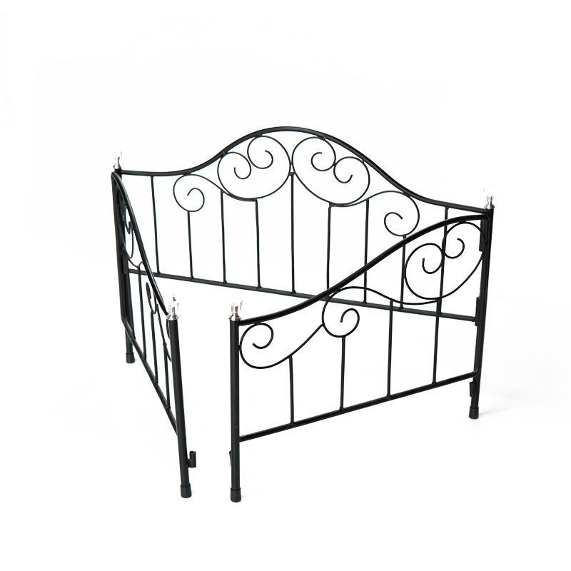 MJ厂家定制新款宠物铁艺床 狗床 宠物窝 四季通用豪华狗窝猫窝(图3)